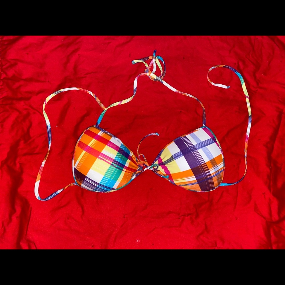 💕Multicolored bikini top